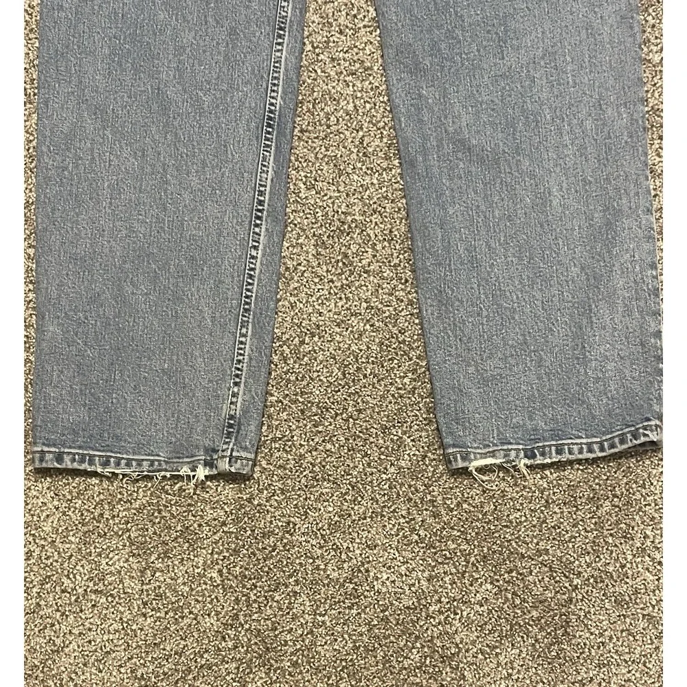 Levis 550 Jeans Mens Blue 33x32 (2003) Y2K Vintage Light Wash Distressed Relaxed